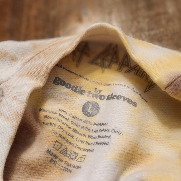 Tye Dye Def Leapord Sweatshirt - Picture 4 of 4